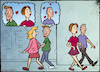 Cartoon: It happens sometimes (small) by matan_kohn tagged illustration,drawing,love,lgbt,funny,humor,loveislove,couple,couples,relationship,fantasy,relationshipsystem,joke,cartoon,street,pride,digitalillustration,ink,art,laughing,laughs,speechbubble,thought,psychology,couplesystems,comic