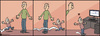 Cartoon: Todays children (small) by matan_kohn tagged kis,kids,today,children,computer,funny,run