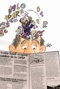 Cartoon: POR LA LIBERTAD DE EXPRESION (small) by SOLER tagged libertad,periodismo,expresion