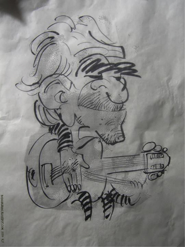 Cartoon: jj cale (medium) by kadiryilmaz tagged jj,cale