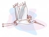 Cartoon: Stork (small) by Davor tagged stork,baby,birth,birthday,flying,congratulation,card