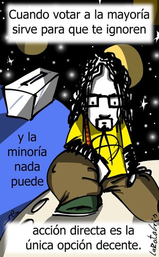 Cartoon: demacracia (medium) by LaRataGris tagged elecciones