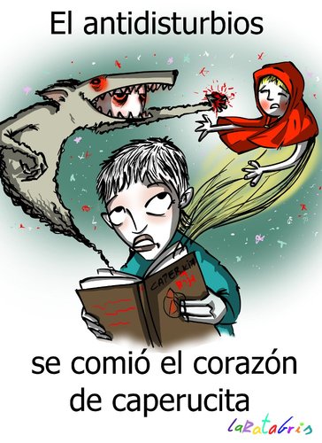 Cartoon: El asesino de la inocencia (medium) by LaRataGris tagged populares,cuentos