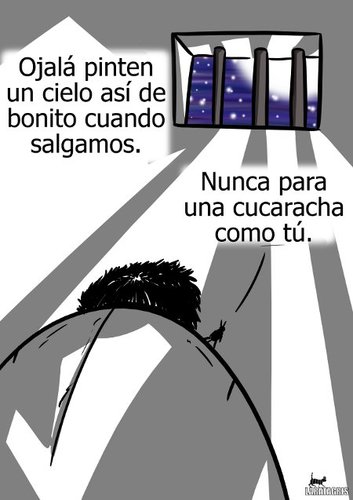 Cartoon: Sin perdon (medium) by LaRataGris tagged prisiones,libertad