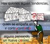 Cartoon: caminos y direcciones equivocada (small) by LaRataGris tagged caminos,revolucion,pensar