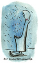 Cartoon: Das Regenfress-Monster (small) by Kossak tagged monster,regen,fressen,hungrig,blau