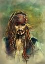 Cartoon: Jack Sparrow (small) by Fivi tagged jack,sparrow