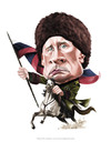 Cartoon: Vladimir Putin Caricature (small) by Fivi tagged caricature commission people portrait famous