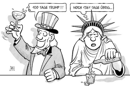 100 Tage Trump