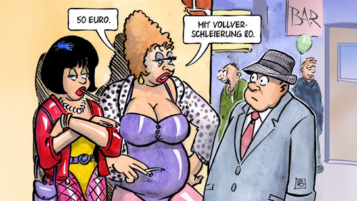 Cartoon: 80 mit Vollverschleierung (medium) by Harm Bengen tagged 50,euro,vollverschleierung,80,islam,kleidung,burka,verbot,prostitution,prostituierte,freier,geld,harm,bengen,cartoon,karikatur,50,euro,vollverschleierung,80,islam,kleidung,burka,verbot,prostitution,prostituierte,freier,geld,harm,bengen,cartoon,karikatur