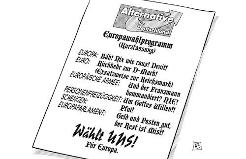 AfD-Europawahlprogramm