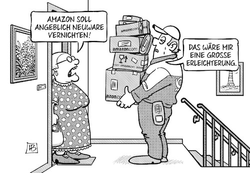 Amazon vernichtet Neuware Amazon vernichtet Neuware