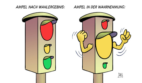 Ampel-Wahrnehmung