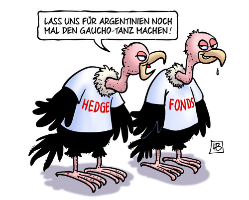 Cartoon: Argentinien-Geier (medium) by Harm Bengen tagged gaucho,tanz,wm,argentinien,staatspleite,hedgefonds,kredite,schuldenschnitt,geier,harm,bengen,cartoon,karikatur,gaucho,tanz,wm,argentinien,staatspleite,hedgefonds,kredite,schuldenschnitt,geier,harm,bengen,cartoon,karikatur