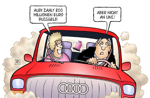 Audi-Bußgeld