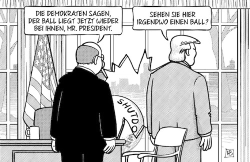 Ball bei Trump