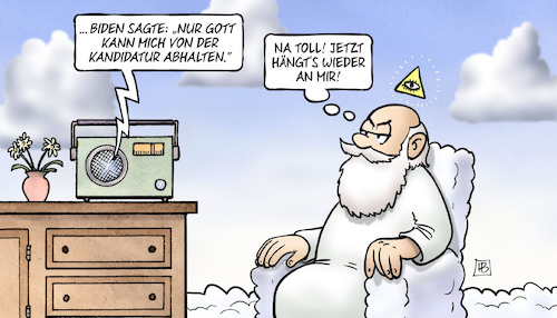 Biden und Gott