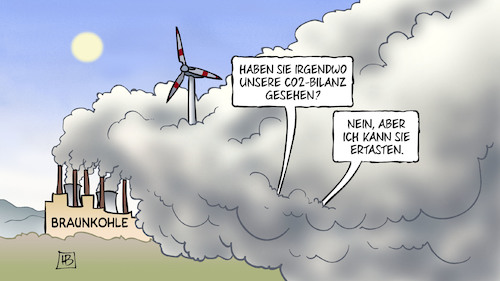 Cartoon: Braunkohle-Ausstieg (medium) by Harm Bengen tagged kohlekommission,pofalla,braunkohle,co2,bilanz,strom,energie,altenative,energien,windkraft,solarenergie,sonnenenergie,energiewende,harm,bengen,cartoon,karikatur,kohlekommission,pofalla,braunkohle,co2,bilanz,strom,energie,altenative,energien,windkraft,solarenergie,sonnenenergie,energiewende,harm,bengen,cartoon,karikatur