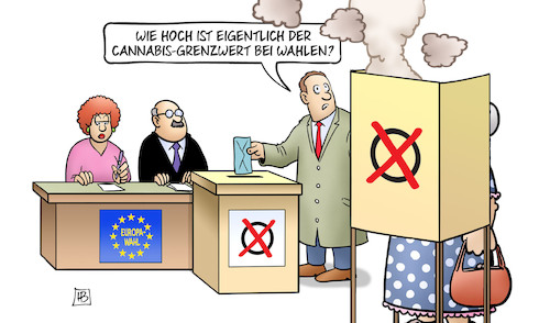 Cartoon: Cannabis-Grenzwert (medium) by Harm Bengen tagged cannabis,grenzwert,wahlen,wahlkabine,susemil,kiffen,qualm,rauch,europawahl,europa,wahl,waehler,harm,bengen,cartoon,karikatur,cannabis,grenzwert,wahlen,wahlkabine,susemil,kiffen,qualm,rauch,europawahl,europa,wahl,waehler,harm,bengen,cartoon,karikatur