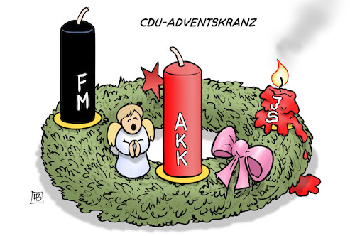 CDU-Adventskranz