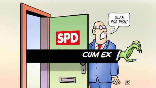 Cartoon: Cum-Ex holt Olaf ein (medium) by Harm Bengen tagged olaf,scholz,bundeskanzler,tür,kahrs,cum,ex,steuerbetrug,hamburg,warburg,bank,harm,arm,kralle,bengen,cartoon,karikatur,olaf,scholz,bundeskanzler,tür,kahrs,cum,ex,steuerbetrug,hamburg,warburg,bank,harm,arm,kralle,bengen,cartoon,karikatur