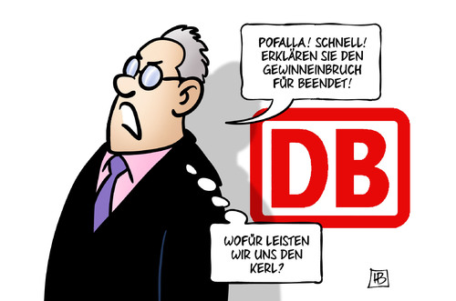 Cartoon: DB-Gewinneinbruch (medium) by Harm Bengen tagged pofalla,db,gewinneinbruch,verlust,bilanz,bahn,beendet,politiker,karenzzeit,manager,vorstand,harm,bengen,cartoon,karikatur,pofalla,db,gewinneinbruch,verlust,bilanz,bahn,beendet,politiker,karenzzeit,manager,vorstand,harm,bengen,cartoon,karikatur