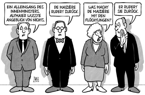 De Maiziere rudert