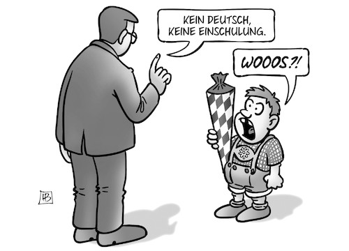 Deutsch bei Einschulung