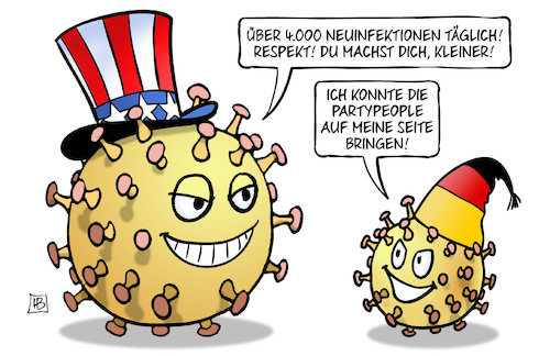 Deutsche Neuinfektionen