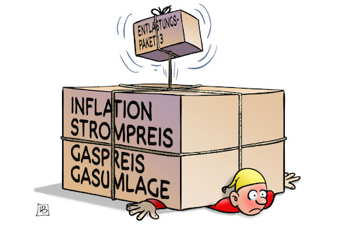 Cartoon: Entlastungspaket 3 (medium) by Harm Bengen tagged inflation,strompreis,gaspreis,gasumlage,entlastungspaket,michel,belastung,krieg,ukraine,russland,harm,bengen,cartoon,karikatur,inflation,strompreis,gaspreis,gasumlage,entlastungspaket,michel,belastung,krieg,ukraine,russland,harm,bengen,cartoon,karikatur