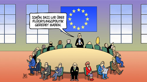 Cartoon: EU-Fluechtlingspolitik (medium) by Harm Bengen tagged fluechtlingspolitik,eu,europa,abschiebung,politiker,asyl,fluechtlinge,erstaufnahme,unterbringung,harm,bengen,cartoon,karikatur,fluechtlingspolitik,eu,europa,abschiebung,politiker,asyl,fluechtlinge,erstaufnahme,unterbringung,harm,bengen,cartoon,karikatur