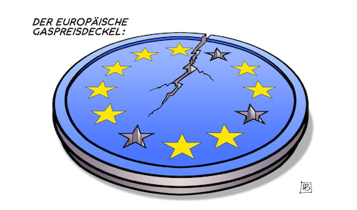 Cartoon: EU-Gaspreisdeckel (medium) by Harm Bengen tagged europäischer,gaspreisdeckel,europa,wirtschaft,streit,risse,undicht,energiekrise,harm,bengen,cartoon,karikatur,europäischer,gaspreisdeckel,europa,wirtschaft,streit,risse,undicht,energiekrise,harm,bengen,cartoon,karikatur