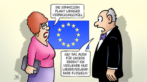 EU und Verpackungsmüll