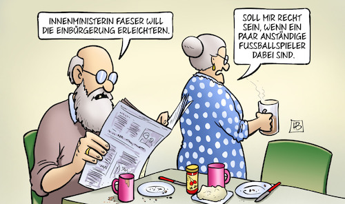 Faeser und Einbürgerung