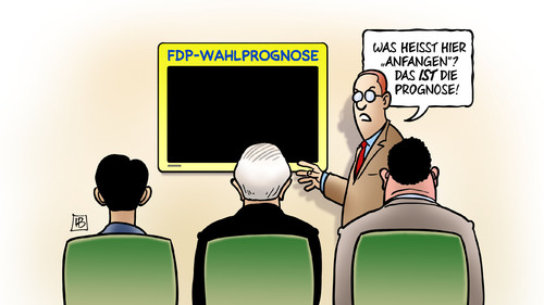 Cartoon: FDP-Wahlprognose (medium) by Harm Bengen tagged bundestag,bayern,landtagswahl,bayernwahl,fdp,wahlprognose,wahlkampf,wahl,bundestagswahl,umfragen,harm,bengen,cartoon,karikatur,wahlprognose,fdp,bayernwahl,landtagswahl,bayern,bundestag,wahlkampf,wahl,bundestagswahl,umfragen,harm,bengen,cartoon,karikatur