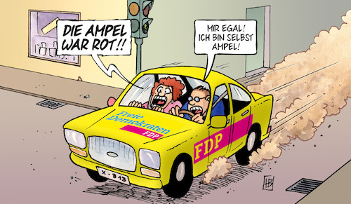 Cartoon: FDP und rote Ampel (medium) by Harm Bengen tagged ampel,rot,kfz,auto,fdp,rasen,klimawandel,mobilität,harm,bengen,cartoon,karikatur,ampel,rot,kfz,auto,fdp,rasen,klimawandel,mobilität,harm,bengen,cartoon,karikatur