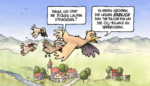 Cartoon: Flugpause (medium) by Harm Bengen tagged flugpause,fliegen,flugzeug,luftfahrt,luftverkehr,lufthansa,wetter,vulkan,vulkanwolke,asche,lava,ausbruch,island,vogel,co2,bilanz,umwelt,umweltschutz,klima,klimawandel,flugpause,fliegen,flugzeug,luftverkehr,lufthansa,wetter,vulkan,vulkanwolke,lava,asche,ausbruch,bilanz,umwelt,umweltschutz,vogel,klima,klimawandel