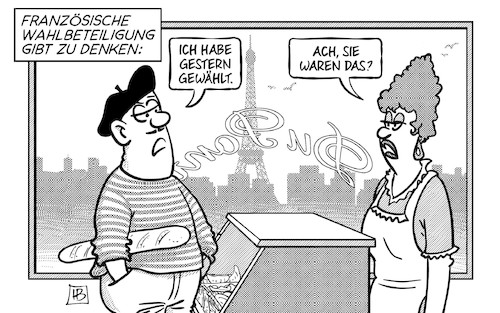 Französische Wahlbeteiligung Französische Wahlbeteiligung