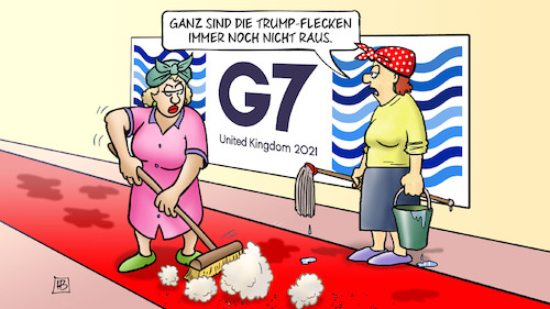 G7-Teppich