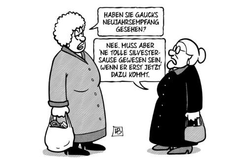 Gaucks Neujahrempfang Gaucks Neujahrempfang