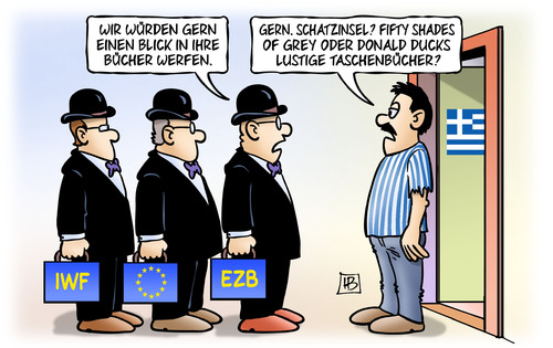 Cartoon: Griechen-Bücher (medium) by Harm Bengen tagged blick,bücher,schatzinsel,fifty,shades,of,grey,oder,donald,duck,lustige,taschenbücher,kredit,hilfe,griechen,eurozone,ablehnen,ezb,iwf,troika,eu,euro,europa,griechenland,harm,bengen,cartoon,karikatur,blick,bücher,schatzinsel,fifty,shades,of,grey,oder,donald,duck,lustige,taschenbücher,kredit,hilfe,griechen,eurozone,ablehnen,ezb,iwf,troika,eu,euro,europa,griechenland,harm,bengen,cartoon,karikatur