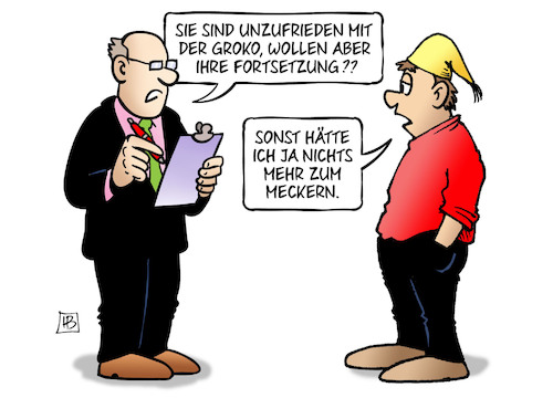 Cartoon: Groko und Umfragen (medium) by Harm Bengen tagged groko,ard,deutschlandtrend,umfragen,fortsetzung,michel,meckern,harm,bengen,cartoon,karikatur,groko,ard,deutschlandtrend,umfragen,fortsetzung,michel,meckern,harm,bengen,cartoon,karikatur