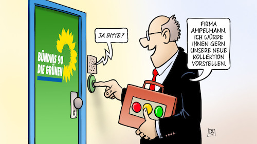 Grüne Ampeln