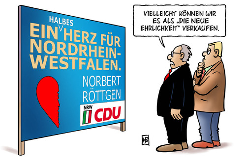 Cartoon: Halbherzig (medium) by Harm Bengen tagged halbherzig,norbert,röttgen,nrw,nordrhein,westfalen,wahlen,wahlkampf,landtagswahl,landtag,oppositionsführer,bundesminister,umweltminister,herz,plakatwand,werbung,ehrlichkeit,norbert,röttgen,nrw,wahlen,landtagswahl,wahlkampf,landtag,oppositionsführer,bundesminister