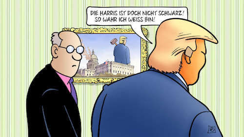 Harris Schwarz Trump Weiss