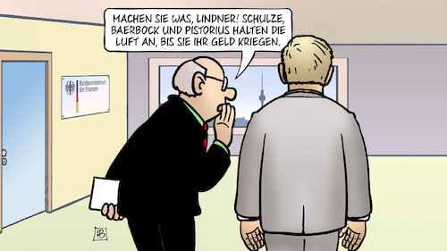 Cartoon: Haushaltsluft (medium) by Harm Bengen tagged haushaltsluft,haushaltsberatungen,kürzungen,sparen,finanzminister,lindner,schulze,baerbock,pistorius,luft,anhalten,berlin,flüstern,harm,bengen,cartoon,karikatur,haushaltsluft,haushaltsberatungen,kürzungen,sparen,finanzminister,lindner,schulze,baerbock,pistorius,luft,anhalten,berlin,flüstern,harm,bengen,cartoon,karikatur