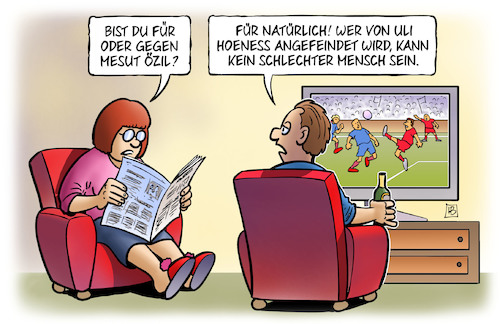 Hoeness kritisiert Özil