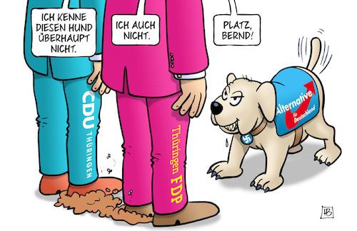 Cartoon: Hundehaufen (medium) by Harm Bengen tagged hundehaufen,scheisse,hund,afd,cdu,fdp,thüringen,ministerpräsident,kemmerich,harm,bengen,cartoon,karikatur,hundehaufen,scheisse,hund,afd,cdu,fdp,thüringen,ministerpräsident,kemmerich,harm,bengen,cartoon,karikatur