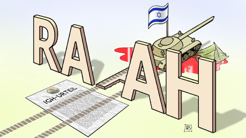 Cartoon: Israel und IGH-Urteil (medium) by Harm Bengen tagged igh,internationaler,gerichtshof,urteil,gaza,rafah,israel,palästina,panzer,krieg,harm,bengen,cartoon,karikatur,igh,internationaler,gerichtshof,urteil,gaza,rafah,israel,palästina,panzer,krieg,harm,bengen,cartoon,karikatur