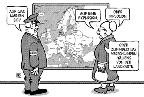 Italien-Explosion Italien-Explosion